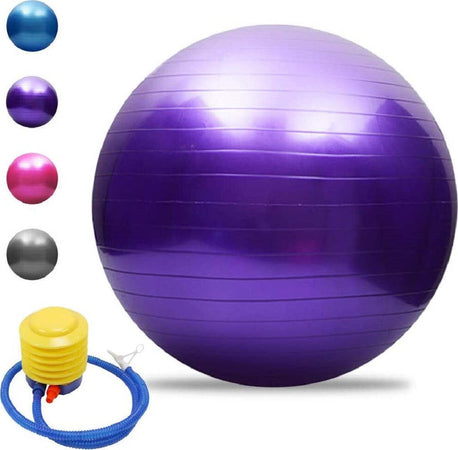 Palla Da Ginnastica Fitness Yoga Con Pompa Per Pilates Esercizi Allenamento 75cm Sport e Tempo Libero > Attrezzi e Abbigliamento Sportivo > Attrezzi per Esercizi Trade Shop italia - Napoli, Commerciovirtuoso.it