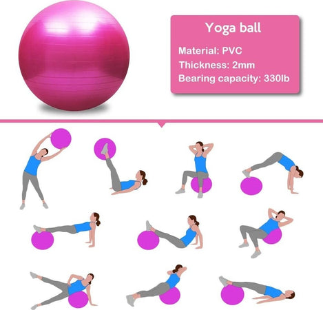 Palla Da Ginnastica Yoga Con Pompa Per Pilates Esercizi Fitness Allenamento 55cm Sport e Tempo Libero > Attrezzi e Abbigliamento Sportivo > Attrezzi per Esercizi Trade Shop italia - Napoli, Commerciovirtuoso.it