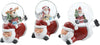 Palla di neve con Babbo Natale, decorazione colore rosso e bianco, 10.5 x 7.5 x h 8.5 cm Casa e cucina/Decorazioni per interni/Addobbi e decorazioni per ricorrenze/Decorazioni natalizie/Neve artificiale MagiediNatale.it - Altamura, Commerciovirtuoso.it