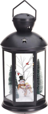 Palla di vetro con neve a forma di Lanterna natalizia con paesaggio invernale h 43 cm Casa e cucina/Decorazioni per interni/Addobbi e decorazioni per ricorrenze/Decorazioni natalizie/Neve artificiale MagiediNatale.it - Altamura, Commerciovirtuoso.it