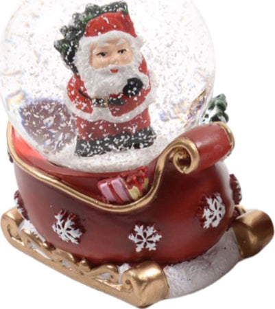 Palle di neve con Slitta rossa, decorazione e giocattolo di Natale, 5 x 4,5 x h 6,5 cm, set da 3 pezzi Casa e cucina/Decorazioni per interni/Addobbi e decorazioni per ricorrenze/Decorazioni natalizie/Neve artificiale MagiediNatale.it - Altamura, Commerciovirtuoso.it