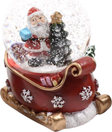 Palle di neve con Slitta rossa, decorazione e giocattolo di Natale, 5 x 4,5 x h 6,5 cm, set da 3 pezzi Casa e cucina/Decorazioni per interni/Addobbi e decorazioni per ricorrenze/Decorazioni natalizie/Neve artificiale MagiediNatale.it - Altamura, Commerciovirtuoso.it