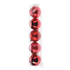 Sfere per albero di Natale in polistirene per decorazione natalizia set da 5