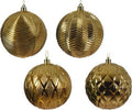 Pallina-albero-Kaemingk-024401-Sfera-Light-Gold-Assortito