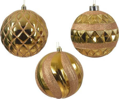 Pallina-albero-Kaemingk-024511-Sfera-Light-Gold-Assortito