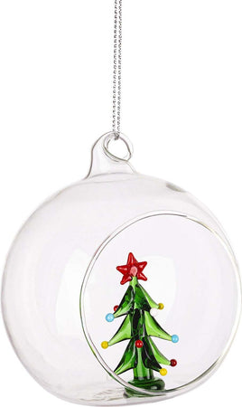 Pallina Christmas Tree per albero di Natale in vetro decorate Casa e cucina/Decorazioni per interni/Addobbi e decorazioni per ricorrenze/Decorazioni natalizie/Addobbi e decorazioni/Palle e palline MagiediNatale.it - Altamura, Commerciovirtuoso.it
