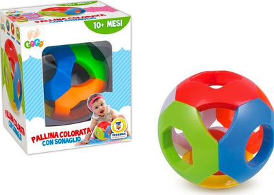 Pallina Colorata Educativa Con Sonaglio Diam. 11 Cm Gioco Per Bambini Mesi 10+ Giochi e giocattoli/Sport e giochi all'aperto/Giochi sportivi/Palle giocattolo Trade Shop italia - Napoli, Commerciovirtuoso.it