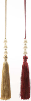 Pallina di perle con Nappa per albero di natale sfera natalizia particolare h 24 cm Casa e cucina/Decorazioni per interni/Addobbi e decorazioni per ricorrenze/Decorazioni natalizie/Addobbi e decorazioni/Palle e palline MagiediNatale.it - Altamura, Commerciovirtuoso.it