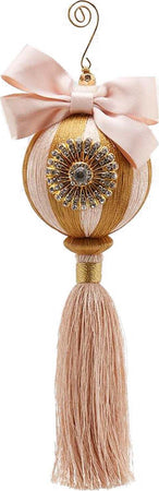 Pallina in velluto con Nappa Oro e Rosa per albero di natale sfera natalizia particolare Casa e cucina/Decorazioni per interni/Addobbi e decorazioni per ricorrenze/Decorazioni natalizie/Addobbi e decorazioni/Palle e palline MagiediNatale.it - Altamura, Commerciovirtuoso.it