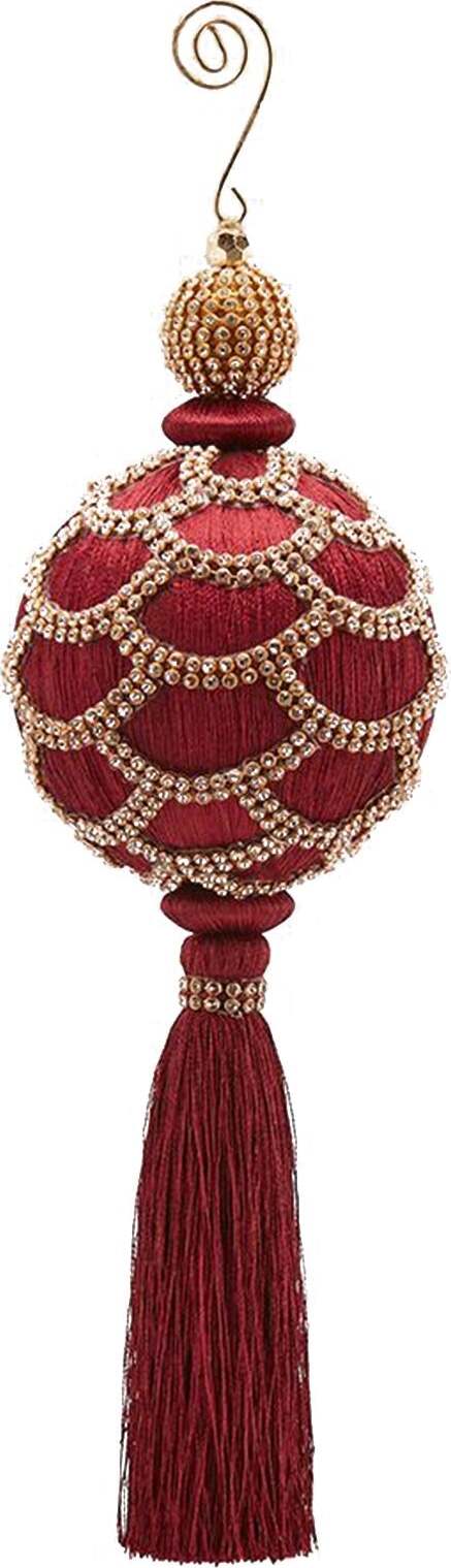 Pallina in velluto con Nappa Rossa per albero di natale sfera natalizia particolare Casa e cucina/Decorazioni per interni/Addobbi e decorazioni per ricorrenze/Decorazioni natalizie/Addobbi e decorazioni/Palle e palline MagiediNatale.it - Altamura, Commerciovirtuoso.it