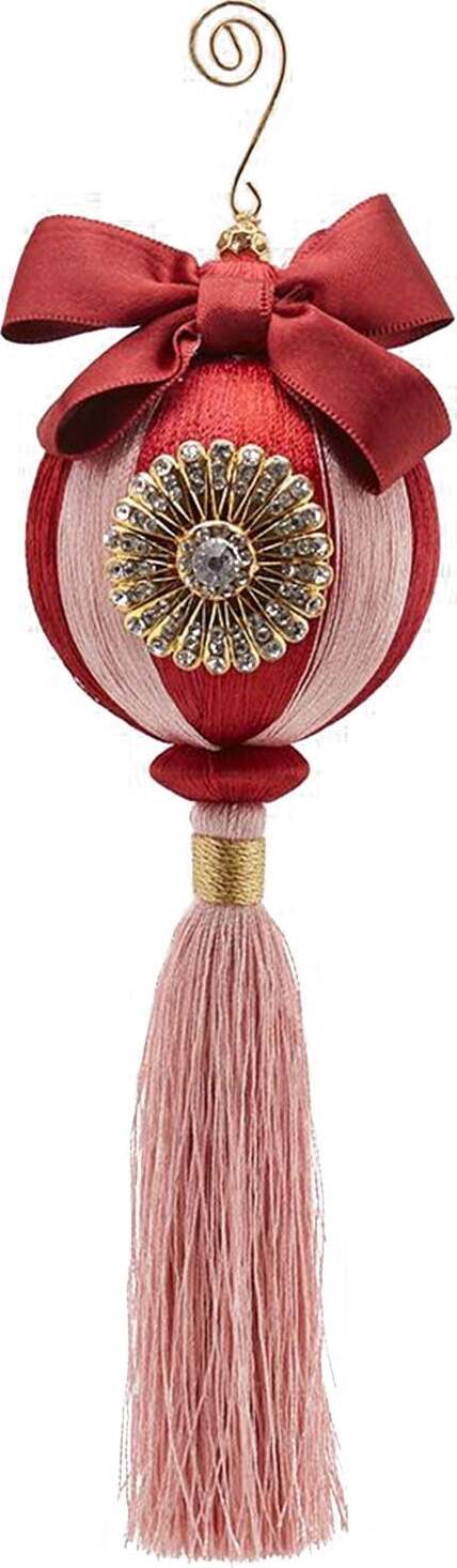 Pallina in velluto con Nappa Rosso e Rosa per albero di natale sfera natalizia particolare Casa e cucina/Decorazioni per interni/Addobbi e decorazioni per ricorrenze/Decorazioni natalizie/Addobbi e decorazioni/Palle e palline MagiediNatale.it - Altamura, Commerciovirtuoso.it