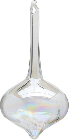 Pallina in vetro a collo lungo trasparente per albero di natale sfera natalizia particolare Casa e cucina/Decorazioni per interni/Addobbi e decorazioni per ricorrenze/Decorazioni natalizie/Addobbi e decorazioni/Palle e palline MagiediNatale.it - Altamura, Commerciovirtuoso.it