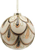Pallina in vetro Drappeggio Avorio e dorato per albero di natale sfera natalizia particolare Casa e cucina/Decorazioni per interni/Addobbi e decorazioni per ricorrenze/Decorazioni natalizie/Addobbi e decorazioni/Palle e palline MagiediNatale.it - Altamura, Commerciovirtuoso.it