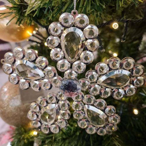 Pallina in vetro Gemma Trasparente per albero di natale sfera natalizia particolare Casa e cucina/Decorazioni per interni/Addobbi e decorazioni per ricorrenze/Decorazioni natalizie/Addobbi e decorazioni/Palle e palline MagiediNatale.it - Altamura, Commerciovirtuoso.it