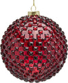 Pallina in vetro Rosso per albero di natale sfera natalizia particolare Casa e cucina/Decorazioni per interni/Addobbi e decorazioni per ricorrenze/Decorazioni natalizie/Addobbi e decorazioni/Palle e palline MagiediNatale.it - Altamura, Commerciovirtuoso.it