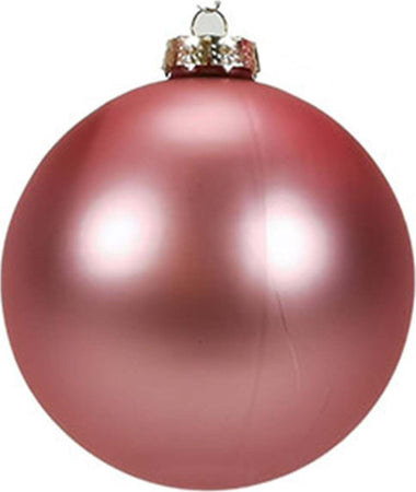 Pallina natalizia rosa Ø 12 cm per decorare albero di Natale Casa e cucina/Decorazioni per interni/Addobbi e decorazioni per ricorrenze/Decorazioni natalizie/Addobbi e decorazioni/Palle e palline MagiediNatale.it - Altamura, Commerciovirtuoso.it