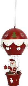 Pallina per albero Babbo Natale con Mongolfiera in metallo Casa e cucina/Decorazioni per interni/Addobbi e decorazioni per ricorrenze/Decorazioni natalizie/Addobbi e decorazioni/Palle e palline MagiediNatale.it - Altamura, Commerciovirtuoso.it