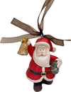 Pallina per Albero di Natale Babbo in creta h 9 cm decorazione natalizia Casa e cucina/Decorazioni per interni/Addobbi e decorazioni per ricorrenze/Decorazioni natalizie/Addobbi e decorazioni/Palle e palline MagiediNatale.it - Altamura, Commerciovirtuoso.it