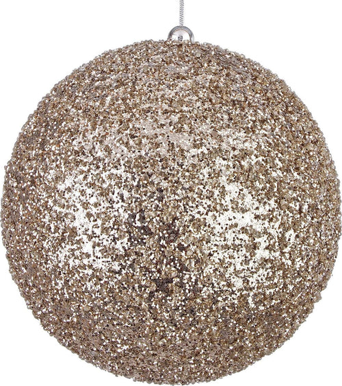 Pallina per albero di natale Champagne lucido Ø 15 cm Pendaglio decorato Casa e cucina/Decorazioni per interni/Addobbi e decorazioni per ricorrenze/Decorazioni natalizie/Addobbi e decorazioni/Palle e palline MagiediNatale.it - Altamura, Commerciovirtuoso.it