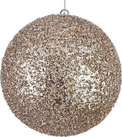 Pallina per albero di natale Champagne lucido da Ø 20 cm Pendaglio decorato Casa e cucina/Decorazioni per interni/Addobbi e decorazioni per ricorrenze/Decorazioni natalizie/Addobbi e decorazioni/Palle e palline MagiediNatale.it - Altamura, Commerciovirtuoso.it