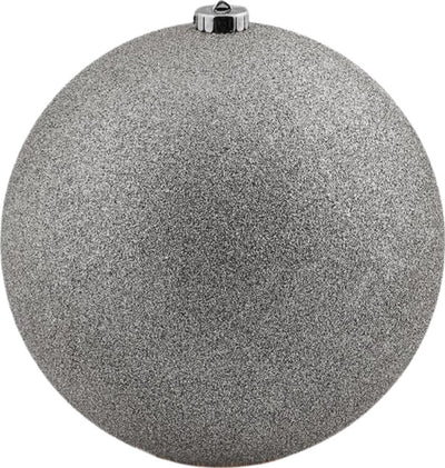 Pallina per albero di Natale, colore Argento, in poliresina da Ø 15 cm con glitter Casa e cucina/Decorazioni per interni/Addobbi e decorazioni per ricorrenze/Decorazioni natalizie/Addobbi e decorazioni/Palle e palline MagiediNatale.it - Altamura, Commerciovirtuoso.it