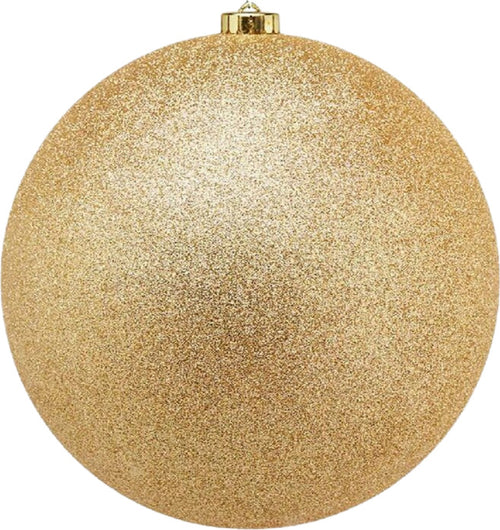 Pallina per albero di Natale, colore Oro, in poliresina da Ø 15 cm con glitter Casa e cucina/Decorazioni per interni/Addobbi e decorazioni per ricorrenze/Decorazioni natalizie/Addobbi e decorazioni/Palle e palline MagiediNatale.it - Altamura, Commerciovirtuoso.it