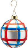 Pallina per albero di Natale con decorazione Tartan Duke, in vetro, colore blu Ø 10 cm Casa e cucina/Decorazioni per interni/Addobbi e decorazioni per ricorrenze/Decorazioni natalizie/Addobbi e decorazioni/Palle e palline MagiediNatale.it - Altamura, Commerciovirtuoso.it