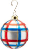 Pallina per albero di Natale con decorazione Tartan Duke, in vetro, colore blu Ø 10 cm Casa e cucina/Decorazioni per interni/Addobbi e decorazioni per ricorrenze/Decorazioni natalizie/Addobbi e decorazioni/Palle e palline MagiediNatale.it - Altamura, Commerciovirtuoso.it