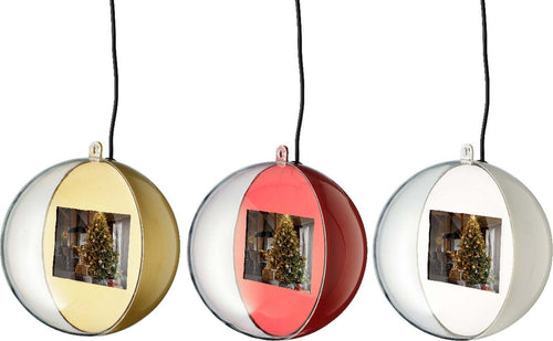 Pallina per albero di Natale con schermo video e LED luminosi da 15 cm Casa e cucina/Decorazioni per interni/Addobbi e decorazioni per ricorrenze/Decorazioni natalizie/Addobbi e decorazioni/Palle e palline MagiediNatale.it - Altamura, Commerciovirtuoso.it