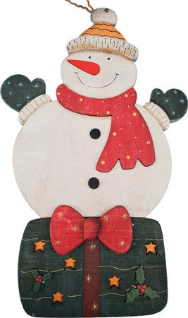 Pallina per albero di natale in Legno Pupazzo di Neve da 42 cm puntale shabby Casa e cucina/Decorazioni per interni/Addobbi e decorazioni per ricorrenze/Decorazioni natalizie/Addobbi e decorazioni/Palle e palline MagiediNatale.it - Altamura, Commerciovirtuoso.it