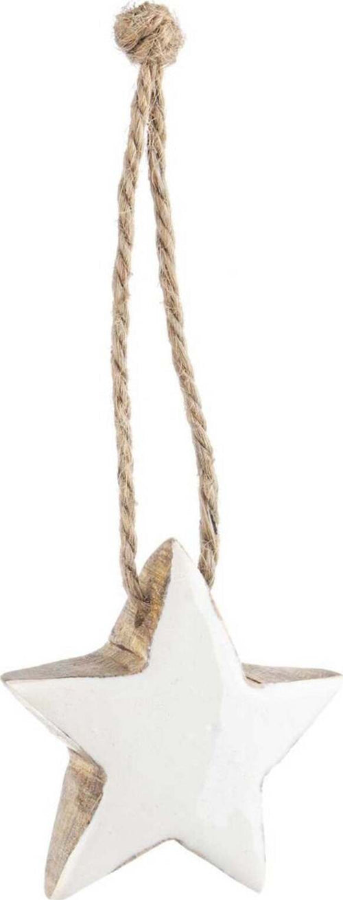 Pallina per Albero di Natale in Legno Stella Bianca effetto Perla h 5 cm Casa e cucina/Decorazioni per interni/Addobbi e decorazioni per ricorrenze/Decorazioni natalizie/Addobbi e decorazioni/Palle e palline MagiediNatale.it - Altamura, Commerciovirtuoso.it