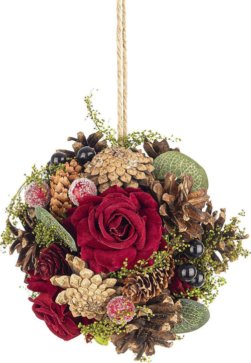 Pallina per albero di Natale in polistirolo decorate da 12,5 cm decorazione natalizia Casa e cucina/Decorazioni per interni/Addobbi e decorazioni per ricorrenze/Decorazioni natalizie/Addobbi e decorazioni/Palle e palline MagiediNatale.it - Altamura, Commerciovirtuoso.it