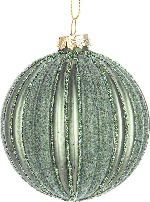 Pallina per albero di Natale in vetro decorata color Verde 6 palline Casa e cucina/Decorazioni per interni/Addobbi e decorazioni per ricorrenze/Decorazioni natalizie/Addobbi e decorazioni/Palle e palline MagiediNatale.it - Altamura, Commerciovirtuoso.it