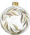 Pallina per albero di Natale in vetro decorate con ghirlanda Oro da 8 cm Casa e cucina/Decorazioni per interni/Addobbi e decorazioni per ricorrenze/Decorazioni natalizie/Addobbi e decorazioni/Palle e palline MagiediNatale.it - Altamura, Commerciovirtuoso.it
