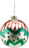Pallina per albero di Natale in vetro, decorazione ZigZag Ø 10 cm Casa e cucina/Decorazioni per interni/Addobbi e decorazioni per ricorrenze/Decorazioni natalizie/Addobbi e decorazioni/Palle e palline MagiediNatale.it - Altamura, Commerciovirtuoso.it