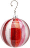 Pallina per albero di natale in vetro Dipinte rigate Bordeaux da Ø 10 cm Casa e cucina/Decorazioni per interni/Addobbi e decorazioni per ricorrenze/Decorazioni natalizie/Addobbi e decorazioni/Palle e palline MagiediNatale.it - Altamura, Commerciovirtuoso.it
