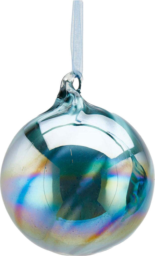 Pallina per albero di Natale Spiral Blue pendaglio decorativo da 9 cm Casa e cucina/Decorazioni per interni/Addobbi e decorazioni per ricorrenze/Decorazioni natalizie/Addobbi e decorazioni/Palle e palline MagiediNatale.it - Altamura, Commerciovirtuoso.it