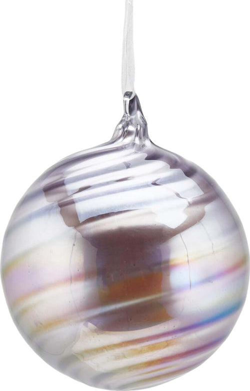 Pallina per albero di Natale Spiral Lavanda pendaglio decorativo da 12 cm Casa e cucina/Decorazioni per interni/Addobbi e decorazioni per ricorrenze/Decorazioni natalizie/Addobbi e decorazioni/Palle e palline MagiediNatale.it - Altamura, Commerciovirtuoso.it