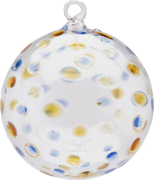 Pallina per albero di Natale trasparente, in vetro, Ø 10 cm Casa e cucina/Decorazioni per interni/Addobbi e decorazioni per ricorrenze/Decorazioni natalizie/Addobbi e decorazioni/Palle e palline MagiediNatale.it - Altamura, Commerciovirtuoso.it