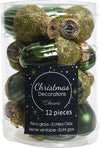 Palline a forma di ghianda in vetro per albero verde pino, confezione da 12 pezzi Casa e cucina/Decorazioni per interni/Addobbi e decorazioni per ricorrenze/Decorazioni natalizie/Addobbi e decorazioni/Palle e palline MagiediNatale.it - Altamura, Commerciovirtuoso.it