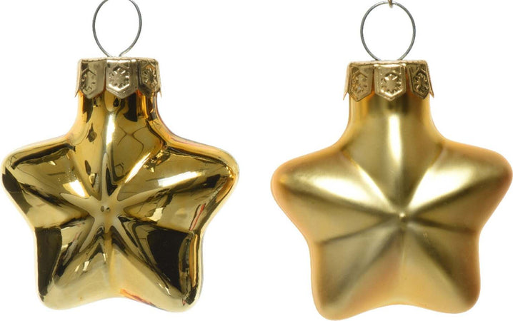 Palline a forma di stella in vetro decorazione per albero di natale oro , confezione da 12 pezzi Casa e cucina/Decorazioni per interni/Addobbi e decorazioni per ricorrenze/Decorazioni natalizie/Addobbi e decorazioni/Palle e palline MagiediNatale.it - Altamura, Commerciovirtuoso.it