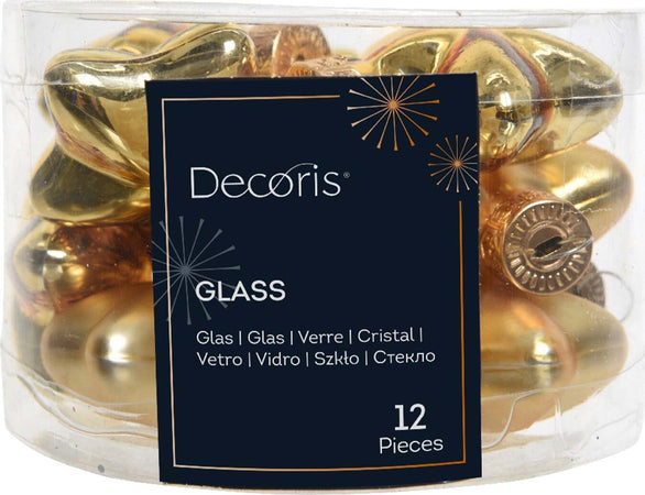 Palline a forma di stella in vetro decorazione per albero di natale oro , confezione da 12 pezzi Casa e cucina/Decorazioni per interni/Addobbi e decorazioni per ricorrenze/Decorazioni natalizie/Addobbi e decorazioni/Palle e palline MagiediNatale.it - Altamura, Commerciovirtuoso.it
