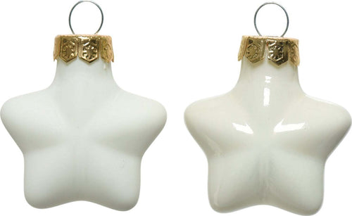 Palline a forma di stella in vetro per albero di natale bianco, confezione da 12 pezzi Casa e cucina/Decorazioni per interni/Addobbi e decorazioni per ricorrenze/Decorazioni natalizie/Addobbi e decorazioni/Palle e palline MagiediNatale.it - Altamura, Commerciovirtuoso.it