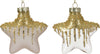 Palline a forma di stella in vetro per albero di natale champagne, confezione da 2 pezzi Casa e cucina/Decorazioni per interni/Addobbi e decorazioni per ricorrenze/Decorazioni natalizie/Addobbi e decorazioni/Palle e palline MagiediNatale.it - Altamura, Commerciovirtuoso.it