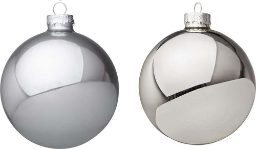 Palline in vetro per albero di natale argento decorazione natalizia Casa e cucina/Decorazioni per interni/Addobbi e decorazioni per ricorrenze/Decorazioni natalizie/Addobbi e decorazioni/Palle e palline MagiediNatale.it - Altamura, Commerciovirtuoso.it
