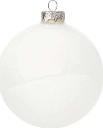 Palline in vetro per albero di natale Bianche decorazione natalizia Casa e cucina/Decorazioni per interni/Addobbi e decorazioni per ricorrenze/Decorazioni natalizie/Addobbi e decorazioni/Palle e palline MagiediNatale.it - Altamura, Commerciovirtuoso.it