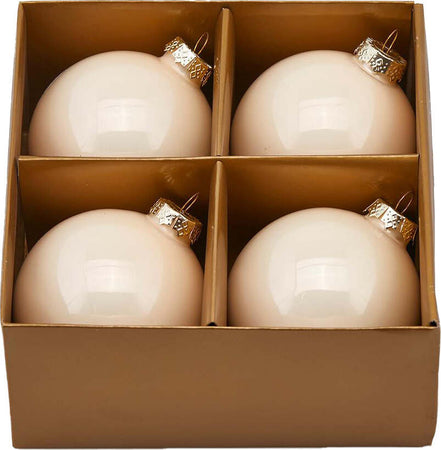 Palline in vetro per albero di natale Champagne, pendaglio specchiato Tinta unita Casa e cucina/Decorazioni per interni/Addobbi e decorazioni per ricorrenze/Decorazioni natalizie/Addobbi e decorazioni/Palle e palline MagiediNatale.it - Altamura, Commerciovirtuoso.it