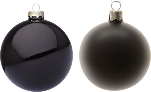Palline in vetro per albero di natale nere decorazione natalizia Casa e cucina/Decorazioni per interni/Addobbi e decorazioni per ricorrenze/Decorazioni natalizie/Addobbi e decorazioni/Palle e palline MagiediNatale.it - Altamura, Commerciovirtuoso.it