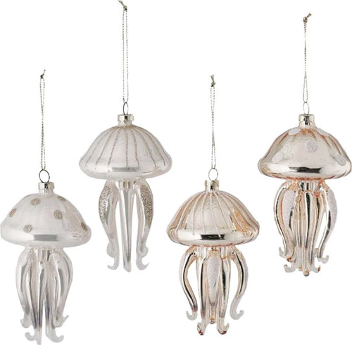 Palline natalizie decori marini in vetro Ø 10 cm, Pendaglio decorato Collezione EDG 2021 Casa e cucina/Decorazioni per interni/Addobbi e decorazioni per ricorrenze/Decorazioni natalizie/Addobbi e decorazioni/Palle e palline MagiediNatale.it - Altamura, Commerciovirtuoso.it