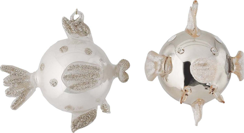 Palline natalizie decori marini in vetro Ø 10 cm, Pendaglio decorato Collezione EDG 2021 Casa e cucina/Decorazioni per interni/Addobbi e decorazioni per ricorrenze/Decorazioni natalizie/Addobbi e decorazioni/Palle e palline MagiediNatale.it - Altamura, Commerciovirtuoso.it